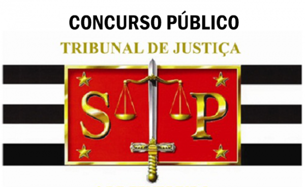 Concurso TJ/SP - 845 vagas! Nível médio.